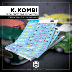 KKB158 - Kool Kombi - Wonka bar - Decal 1/64