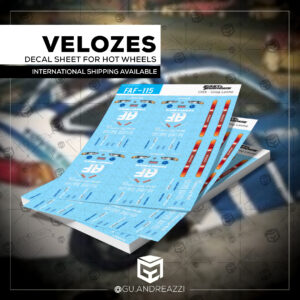 FAF115 - CRX Race Wars - Velozes e Furiosos - Decal 1/64
