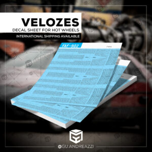 FAF902 - Fiero - Velozes e Furiosos - Decal 1/64