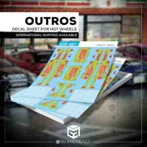 OTR057 - Chevy 62 - Mystery Machine - Decal 1/64