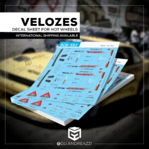 RCN553 - Silvia S13 - Benson Hsu - Decal 1/64