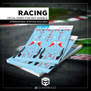 RCN121B - Redbull JP F1 2025 - Decal 1/64
