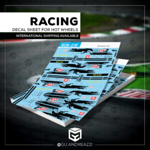 RCN215 - Mustang GT3 - Decal 1/64