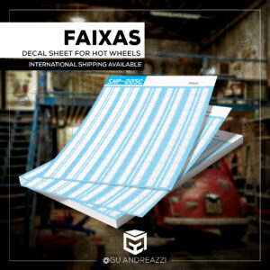 SHP005C - Faixas - Decal 1/64
