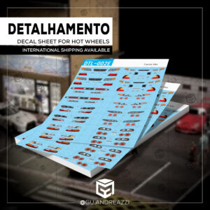 DTL002E - Faróis e lanternas - Decal 1/64