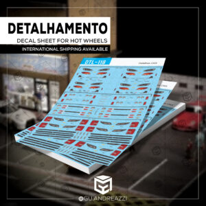 DTL118 - Ônix, Veraneio, Chevette e S10 CKS - Decal 1/64