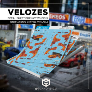 FAF-404 - Ghost Rider - Velozes e Furiosos - Decal 1/64