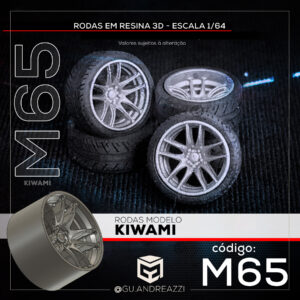 M65 - Kiwami - Rodas 3D para 1/64