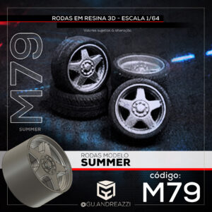 M79 - Summer - Rodas 3D  para 1/64