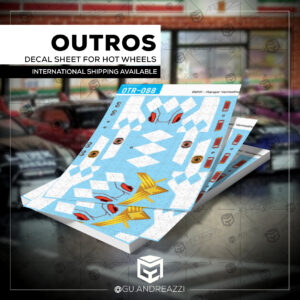 OTR088 - Ranger Vermelho - Decal 1/64