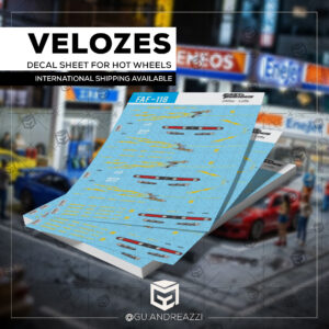 FAF118 - 240sx Letty - Velozes e Furiosos - Decal 1/64