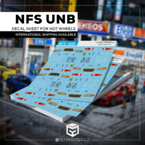 NFS900 - Mercedes 190E - ASAP - Decal 1/64