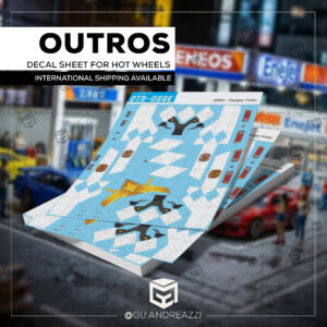 OTR088E - Ranger Preto - Decal 1/64
