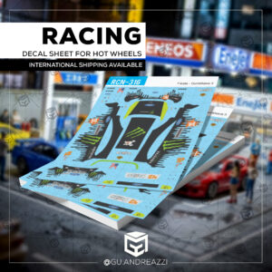 RCN316 - Fiesta - Ken Block Gymkhana 3 - Decal 1/64