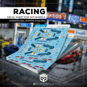 RCN324 - Ford Escort - Kankkunen 1994 - Decal 1/64