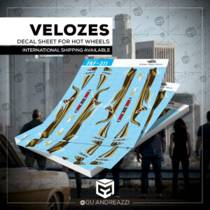 FAF311 - Silvia S14 Race Mom - Velozes e Furiosos - Decal 1/64
