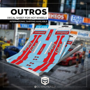 OTR010 - Silverado Edelbrock - Decal 1/64