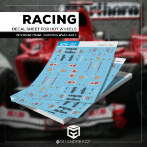 RCN122 - Ferrari F1 2004 - Schumacher - Decal 1/64