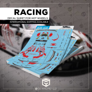 RCN430 - Porsche Rexy Bushido - Decal 1/64