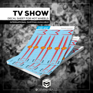 TVS012 - Plymouth Superbird Mach 5 - Decal 1/64