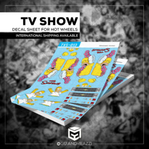 TVS013 - Silverado 83 Homer - Decal 1/64
