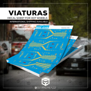 WRK014B - Viatura PF Veraneio - Decal 1/64